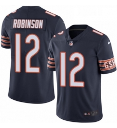 Mens Nike Chicago Bears 12 Allen Robinson Navy Blue Team Color Vapor Untouchable Limited Player NFL Jersey Mens Nike Chicago Bears 12 Allen Robinson Navy Blue Team Color Vapor Untouchable Limited Player NFL Jersey