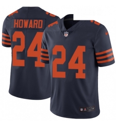 Mens Nike Chicago Bears 24 Jordan Howard Navy Blue Alternate Vapor Untouchable Limited Player NFL Jersey Mens Nike Chicago Bears 24 Jordan Howard Navy Blue Alternate Vapor Untouchable Limited Player NFL Jersey