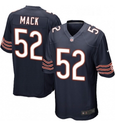 Mens Nike Chicago Bears 52 Khalil Mack Game Navy Blue Team Color NFL Jersey Mens Nike Chicago Bears 52 Khalil Mack Game Navy Blue Team Color NFL Jersey