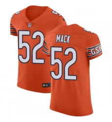 Mens Nike Chicago Bears 52 Khalil Mack Orange Alternate Vapor Untouchable Elite Player NFL Jersey Mens Nike Chicago Bears 52 Khalil Mack Orange Alternate Vapor Untouchable Elite Player NFL Jersey