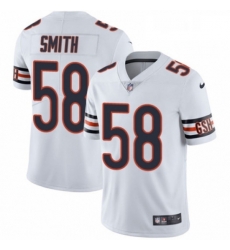 Mens Nike Chicago Bears 58 Roquan Smith White Vapor Untouchable Limited Player NFL Jersey Mens Nike Chicago Bears 58 Roquan Smith White Vapor Untouchable Limited Player NFL Jersey