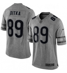 Mens Nike Chicago Bears 89 Mike Ditka Limited Gray Gridiron NFL Jersey Mens Nike Chicago Bears 89 Mike Ditka Limited Gray Gridiron NFL Jersey