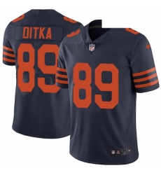Mens Nike Chicago Bears 89 Mike Ditka Navy Blue Alternate Vapor Untouchable Limited Player NFL Jersey Mens Nike Chicago Bears 89 Mike Ditka Navy Blue Alternate Vapor Untouchable Limited Player NFL Jersey