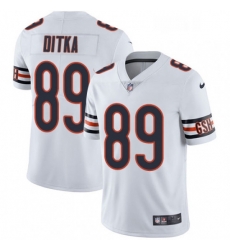 Mens Nike Chicago Bears 89 Mike Ditka White Vapor Untouchable Limited Player NFL Jersey Mens Nike Chicago Bears 89 Mike Ditka White Vapor Untouchable Limited Player NFL Jersey