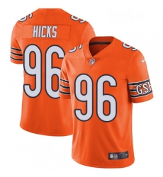 Mens Nike Chicago Bears 96 Akiem Hicks Limited Orange Rush Vapor Untouchable NFL Jersey Mens Nike Chicago Bears 96 Akiem Hicks Limited Orange Rush Vapor Untouchable NFL Jersey