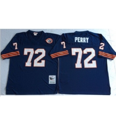 Mitchell&Ness Bears 72 William Perry Blue Big No Throwback Stitched NFL Jersey Mitchell&Ness Bears 72 William Perry Blue Big No Throwback Stitched NFL Jersey