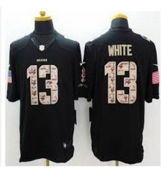 New Chicago Bears #13 Kevin White Black Men Stitched NFL Limited Salute to Service Jersey New Chicago Bears #13 Kevin White Black Men Stitched NFL Limited Salute to Service Jersey