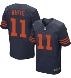 Nike Bears #11 Kevin White Navy Blue Mens Stitched NFL 1940s Throwback Elite Jersey Nike Bears #11 Kevin White Navy Blue Mens Stitched NFL 1940s Throwback Elite Jersey