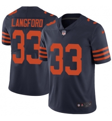 Nike Bears #33 Jeremy Langford Navy Blue Alternate Mens Stitched NFL Vapor Untouchable Limited Jersey Nike Bears #33 Jeremy Langford Navy Blue Alternate Mens Stitched NFL Vapor Untouchable Limited Jersey
