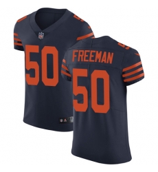 Nike Bears #50 Jerrell Freeman Navy Blue Alternate Mens Stitched NFL Vapor Untouchable Elite Jersey Nike Bears #50 Jerrell Freeman Navy Blue Alternate Mens Stitched NFL Vapor Untouchable Elite Jersey