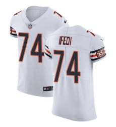 Nike Bears 74 Germain Ifedi White Men Stitched NFL New Elite Jersey Nike Bears 74 Germain Ifedi White Men Stitched NFL New Elite Jersey