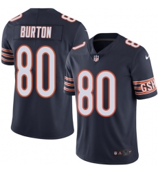 Nike Bears #80 Trey Burton Navy Blue Team Color Men Stitched NFL Vapor Untouchable Limited Jersey Nike Bears #80 Trey Burton Navy Blue Team Color Men Stitched NFL Vapor Untouchable Limited Jersey