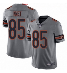 Nike Bears 85 Cole Kmet Silver Men Stitched NFL Limited Inverted Legend Jersey Nike Bears 85 Cole Kmet Silver Men Stitched NFL Limited Inverted Legend Jersey