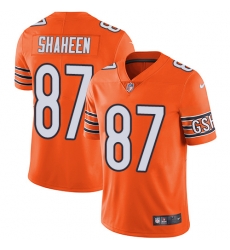 Nike Bears #87 Adam Shaheen Orange Mens Stitched NFL Limited Rush Jersey Nike Bears #87 Adam Shaheen Orange Mens Stitched NFL Limited Rush Jersey