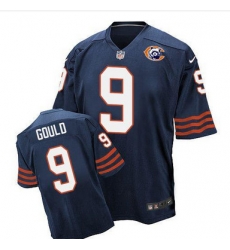 Nike Bears #9 Robbie Gould Navy Blue Throwback Mens Stitched NFL Elite Jersey Nike Bears #9 Robbie Gould Navy Blue Throwback Mens Stitched NFL Elite Jersey