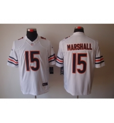Nike Chicago Bears 15 Brandon Marshall White Limited NFL Jersey Nike Chicago Bears 15 Brandon Marshall White Limited NFL Jersey