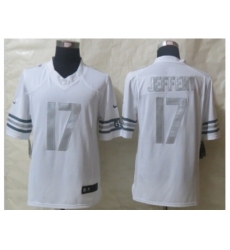 Nike Chicago Bears 17 Alshon Jeffery Game White Platinum NFL Jersey Nike Chicago Bears 17 Alshon Jeffery Game White Platinum NFL Jersey