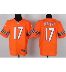 Nike Chicago Bears 17 Alshon Jeffery Orange Elite NFL Jersey Nike Chicago Bears 17 Alshon Jeffery Orange Elite NFL Jersey