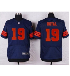 Nike Chicago Bears #19 Eddie Royal Navy Blue 1940s Throwback Men 27s Stitched NFL Elite Jersey Nike Chicago Bears #19 Eddie Royal Navy Blue 1940s Throwback Men 27s Stitched NFL Elite Jersey