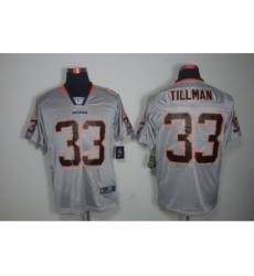 Nike Chicago Bears 33 Charles Tillman Grey Elite Lights Out NFL Jersey Nike Chicago Bears 33 Charles Tillman Grey Elite Lights Out NFL Jersey