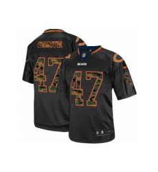 Nike Chicago Bears 47 Chris Conte Black Limited Camo Number NFL Jersey Nike Chicago Bears 47 Chris Conte Black Limited Camo Number NFL Jersey