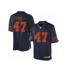 Nike Chicago Bears 47 Chris Conte Blue Limited Orange Number NFL Jersey Nike Chicago Bears 47 Chris Conte Blue Limited Orange Number NFL Jersey