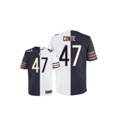 Nike Chicago Bears 47 Chris Conte Navy Blue-White Limited Split NFL Jersey Nike Chicago Bears 47 Chris Conte Navy Blue-White Limited Split NFL Jersey