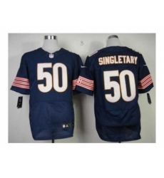Nike Chicago Bears 50 Mike Singletary blue Elite NFL Jersey Nike Chicago Bears 50 Mike Singletary blue Elite NFL Jersey