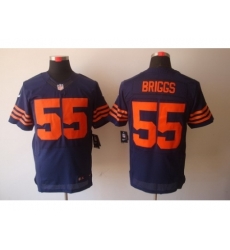 Nike Chicago Bears 55 Lance Briggs Blue Elite Orange Number NFL Jersey Nike Chicago Bears 55 Lance Briggs Blue Elite Orange Number NFL Jersey