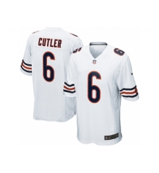 Nike Chicago Bears 6 Jay Cutler Game White NFL Jersey Nike Chicago Bears 6 Jay Cutler Game White NFL Jersey