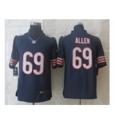 Nike Chicago Bears 69 Jared Allen Blue Limited NFL Jersey Nike Chicago Bears 69 Jared Allen Blue Limited NFL Jersey