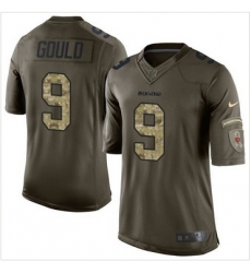 Nike Chicago Bears #9 Robbie Gould Green Men 27s Stitched NFL Limited Salute to Service Jersey Nike Chicago Bears #9 Robbie Gould Green Men 27s Stitched NFL Limited Salute to Service Jersey