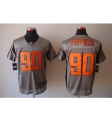 Nike Chicago Bears 90 Julius Peppers Grey Elite Shadow NFL Jersey Nike Chicago Bears 90 Julius Peppers Grey Elite Shadow NFL Jersey