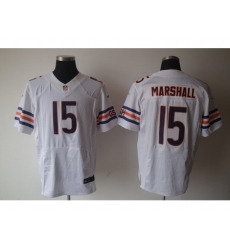 Nike chicago bears 15 brandon marshall White Elite NFL Jersey Nike chicago bears 15 brandon marshall White Elite NFL Jersey