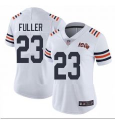 Bears 23 Kyle Fuller White Alternate Women Stitched Football Vapor Untouchable Limited 100th Season Jersey Bears 23 Kyle Fuller White Alternate Women Stitched Football Vapor Untouchable Limited 100th Season Jersey