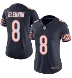 Nike Bears #8 Mike Glennon Navy Blue Team Color Womens Stitched NFL Vapor Untouchable Limited Jersey Nike Bears #8 Mike Glennon Navy Blue Team Color Womens Stitched NFL Vapor Untouchable Limited Jersey
