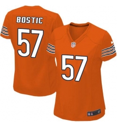 Nike NFL Chicago Bears #57 Jon Bostic Orange Women's Limited Alternate Jersey Nike NFL Chicago Bears #57 Jon Bostic Orange Women's Limited Alternate Jersey