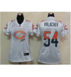 Nike Womens Chicago Bears #54 Urlacher White Jerseys Nike Womens Chicago Bears #54 Urlacher White Jerseys