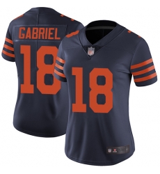 Women Bears 18 Taylor Gabriel Navy Blue Alternate Stitched Football Vapor Untouchable Limited Jersey Women Bears 18 Taylor Gabriel Navy Blue Alternate Stitched Football Vapor Untouchable Limited Jersey