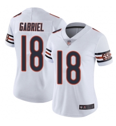 Women Bears 18 Taylor Gabriel White Stitched Football Vapor Untouchable Limited Jersey Women Bears 18 Taylor Gabriel White Stitched Football Vapor Untouchable Limited Jersey