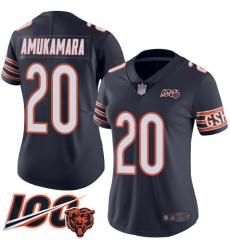 Women Chicago Bears 20 Prince Amukamara Navy Blue Team Color 100th Season Limited Football Jersey Women Chicago Bears 20 Prince Amukamara Navy Blue Team Color 100th Season Limited Football Jersey
