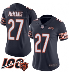 Women Chicago Bears 27 Sherrick McManis Navy Blue Team Color 100th Season Limited Football Jersey Women Chicago Bears 27 Sherrick McManis Navy Blue Team Color 100th Season Limited Football Jersey