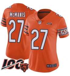 Women Chicago Bears 27 Sherrick McManis Orange Alternate 100th Season Limited Football Jersey Women Chicago Bears 27 Sherrick McManis Orange Alternate 100th Season Limited Football Jersey