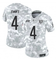 Women Chicago Bears 4 D 27Andre Swift 2024 F U S E Arctic Camo Salute To Service Limited Stitched Football Jersey Women Chicago Bears 4 D 27Andre Swift 2024 F U S E Arctic Camo Salute To Service Limited Stitched Football Jersey