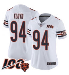 Women Chicago Bears 94 Leonard Floyd White Vapor Untouchable Limited Player 100th Season Football Jersey Women Chicago Bears 94 Leonard Floyd White Vapor Untouchable Limited Player 100th Season Football Jersey