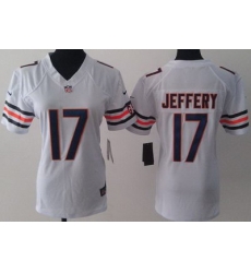 Women Nike Chicago Bears 17 Alshon Jeffery White LIMITED Jerseys Women Nike Chicago Bears 17 Alshon Jeffery White LIMITED Jerseys