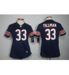 Women Nike Chicago Bears 33# Charles Tillman Blue Color Limited Jerseys Women Nike Chicago Bears 33# Charles Tillman Blue Color Limited Jerseys