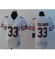 Women Nike Chicago Bears 33 Charles Tillman White NFL Jerseys Women Nike Chicago Bears 33 Charles Tillman White NFL Jerseys