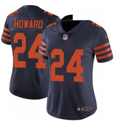Womens Nike Chicago Bears 24 Jordan Howard Elite Navy Blue Alternate NFL Jersey Womens Nike Chicago Bears 24 Jordan Howard Elite Navy Blue Alternate NFL Jersey