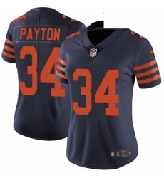 Womens Nike Chicago Bears 34 Walter Payton Elite Navy Blue Alternate NFL Jersey Womens Nike Chicago Bears 34 Walter Payton Elite Navy Blue Alternate NFL Jersey
